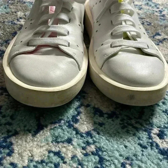 Camper twins neon pink and yellow white leather sneakers 39 - Picture 6 of 8